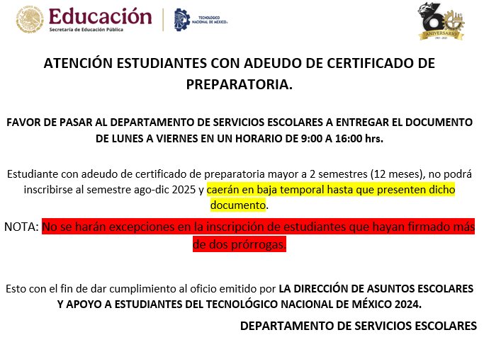 ESTUDIANTES DEUDORES DE CERTIFICADO.
